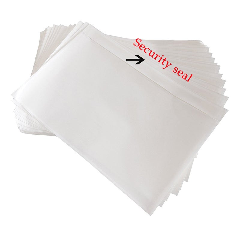 SJPACK 6" x 9" Packing List Envelopes, Shipping Label Sleeves, 100 Packs Clear Self Adhesive Shipping Labels Pouches - Image 2